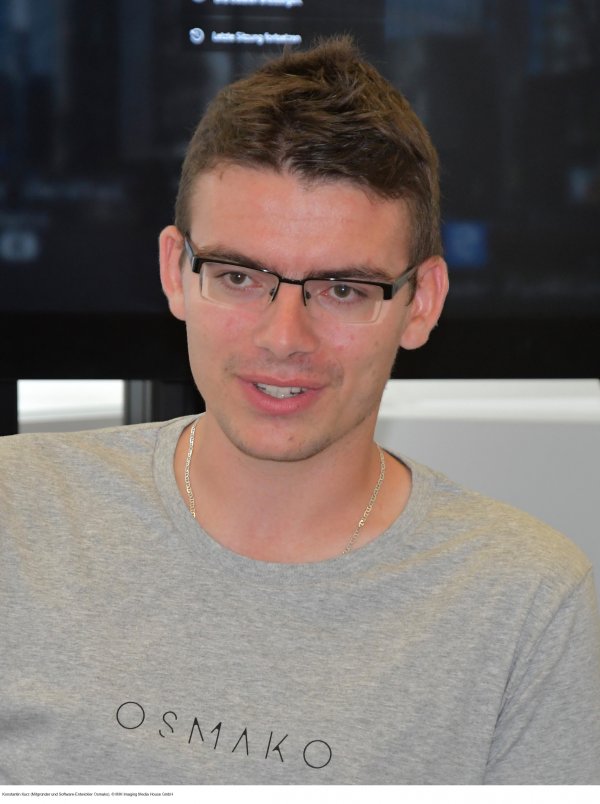 Konstantin Kurz (Mitgründer und Software-Entwickler Osmako)