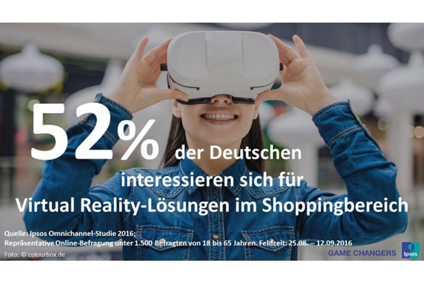 Jeder Zweite will mit Virtual Reality shoppen